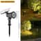 RGB Solar Spotlight Outdoor Garden Light With Adjustable Angle And Ground Stake 8