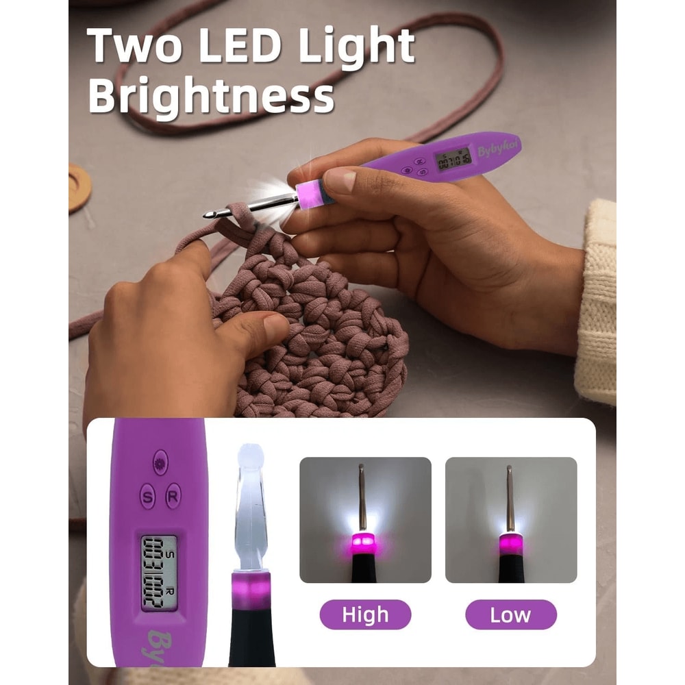 best LED crochet hook for seniors