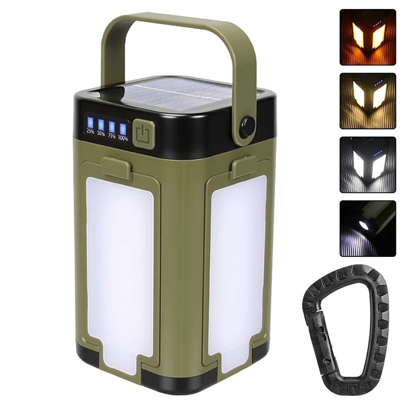 Rechargeable Folding LED Camping Lantern With Solar Charging 8