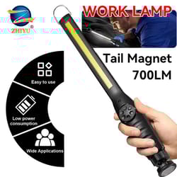 rechargeable cob led magnetic work light for car repair and home use
