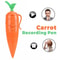 Carrot Shaped Voice Recorder Pen Toy With Sound Recording Feature 3