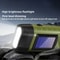 Solar Powered LED Flashlight With Hand Crank For Camping And Emergency Use 1