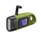 Solar Powered LED Flashlight With Hand Crank For Camping And Emergency Use 6