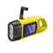 Solar Powered LED Flashlight With Hand Crank For Camping And Emergency Use 8