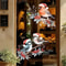 Christmas Bird And Tree Branch Window Static Stickers Set 5