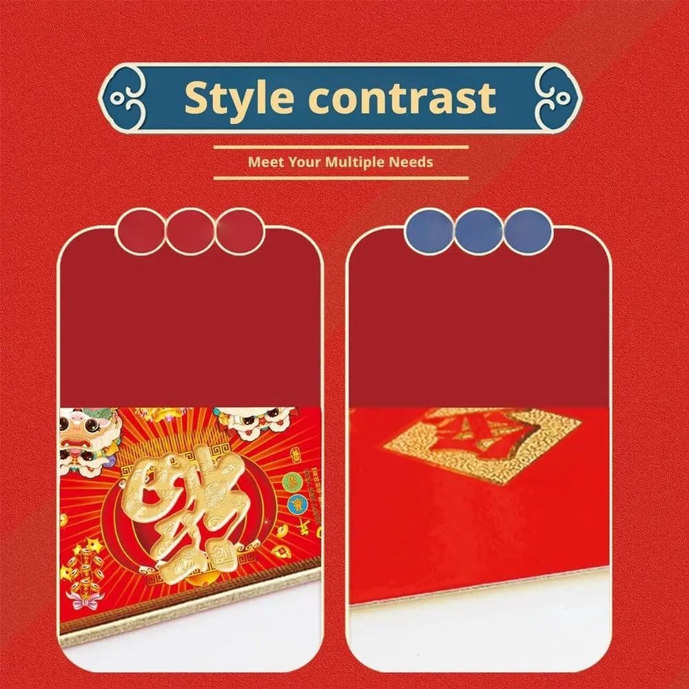 2026 Year Of The Horse Chinese Lunar Wall Calendar With Tearable Pages 4