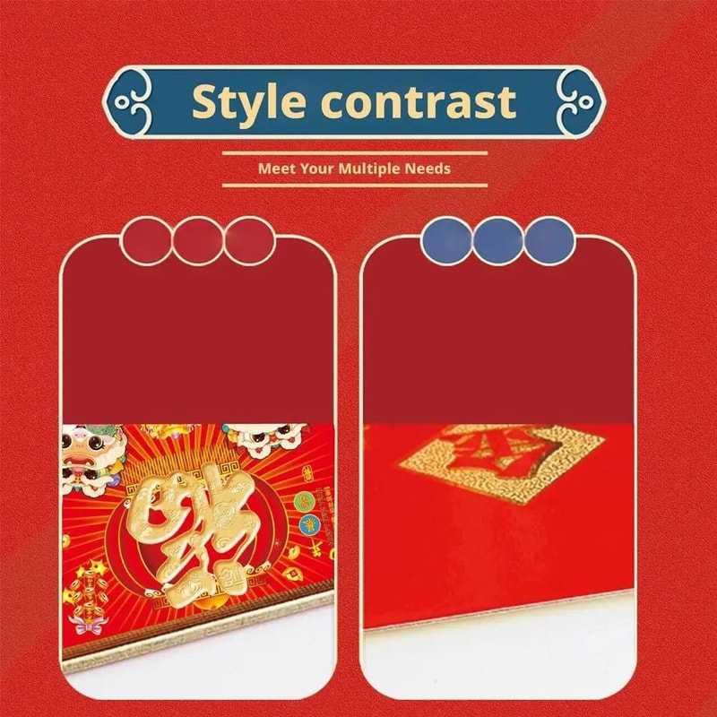 2026 Year Of The Horse Chinese Lunar Wall Calendar With Tearable Pages 4