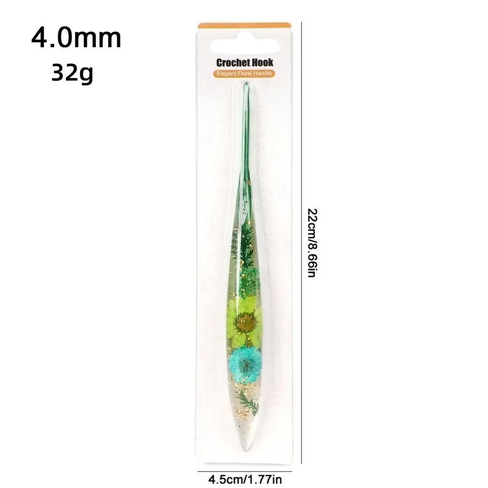 Ergonomic Aluminum Crochet Hook Set With Drip Glue Handle Sizes 20 To 60 Mm 11