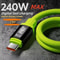 240W USB Type C To Type C Fast Charging Cable For Phones And Devices 3