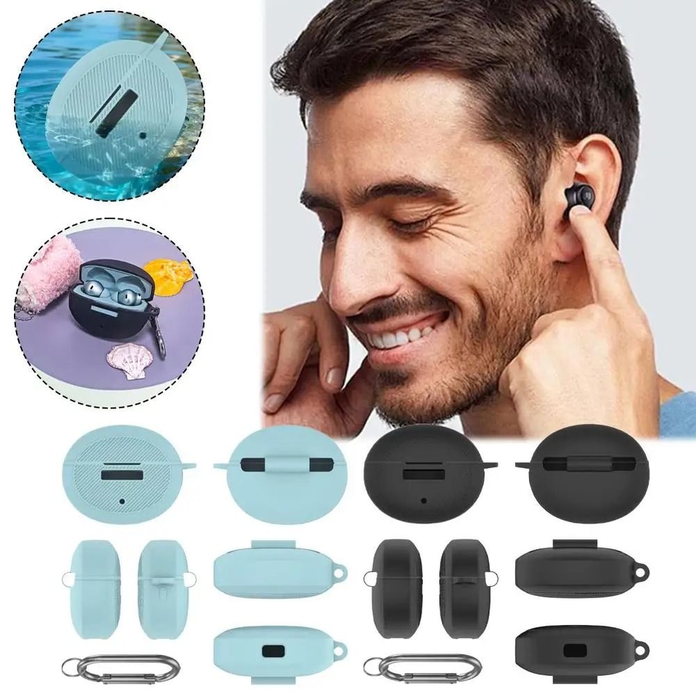 Silicone Protective Case For OnePlus Buds 4 With Buckle 5