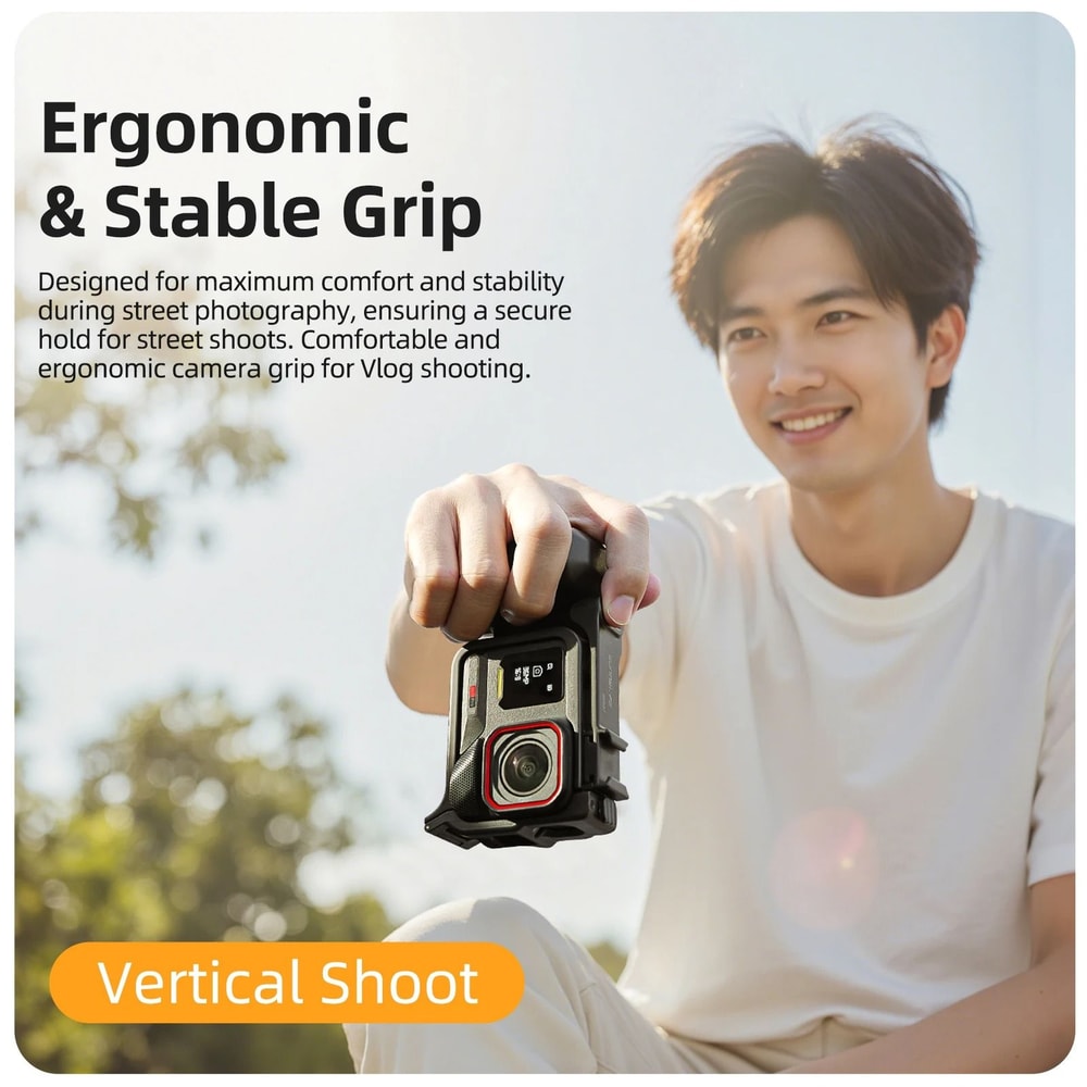 Street Photography Grip Kit With Integrated Handle For Insta360 Ace Pro And Ace Pro 2 5