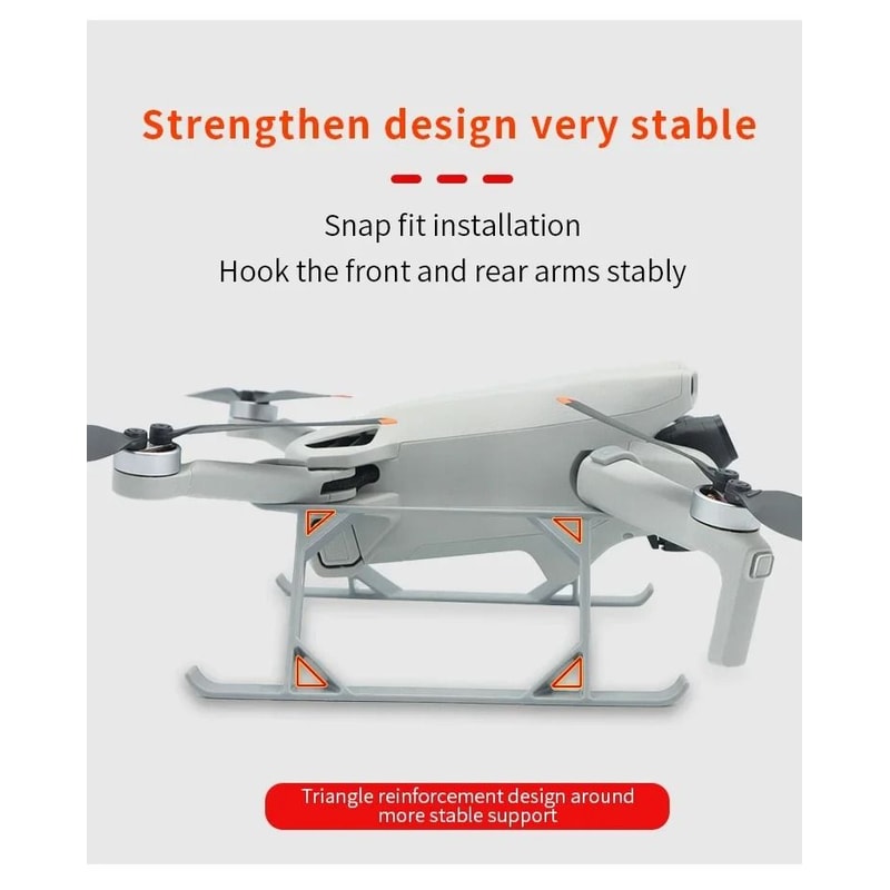 Landing Skid Float Kit For DJI Mini 3 Pro And Mini 4 Pro Water Takeoff Gear 2