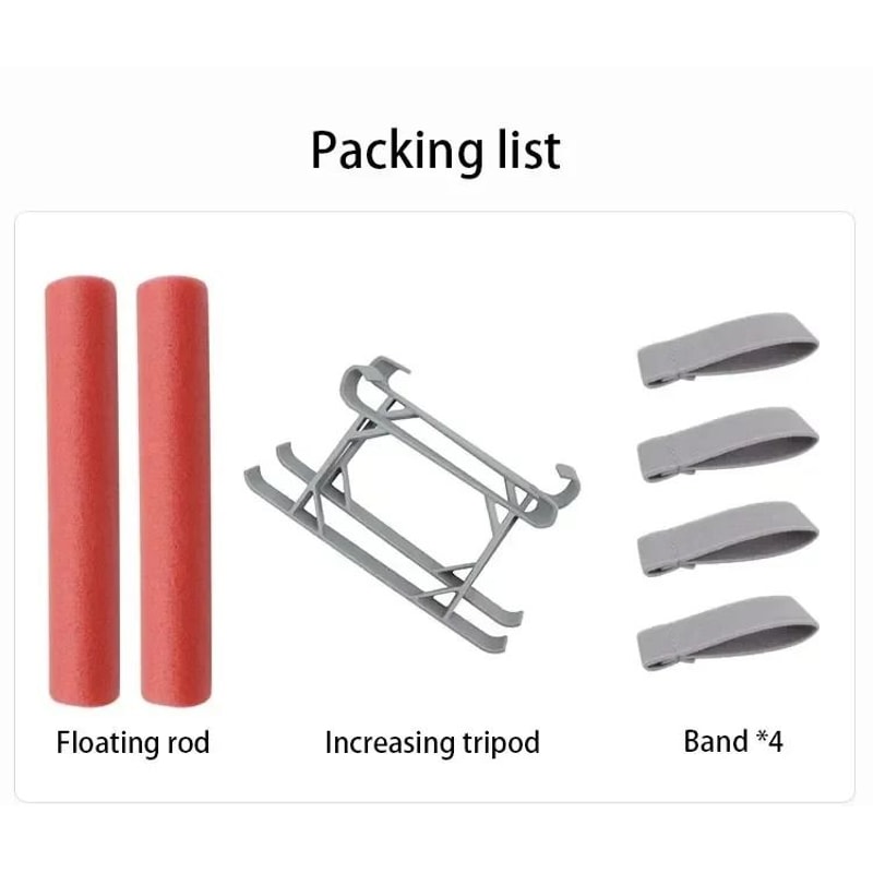 Landing Skid Float Kit For DJI Mini 3 Pro And Mini 4 Pro Water Takeoff Gear 6