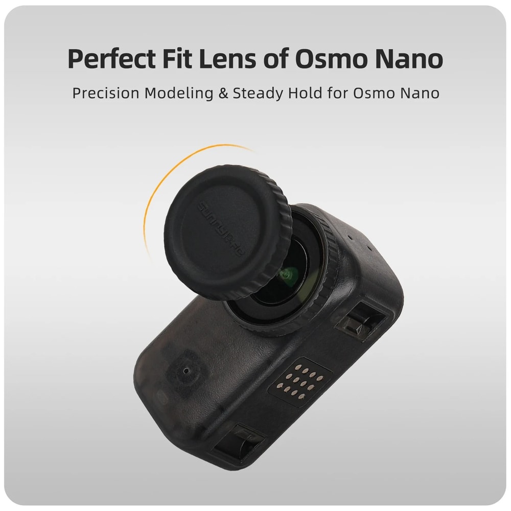 Silicone Lens Cap Cover For DJI Osmo Nano Camera 2
