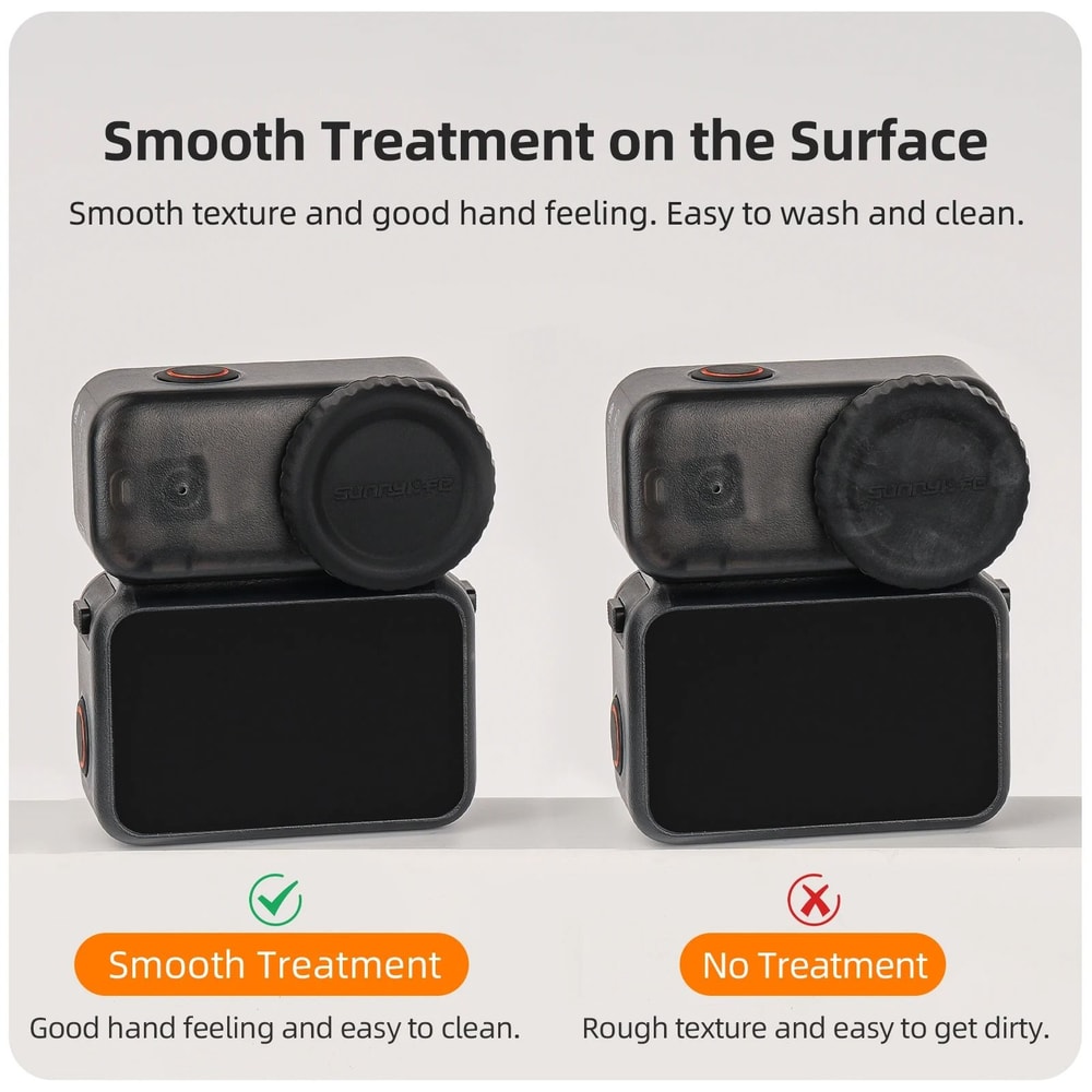 Silicone Lens Cap Cover For DJI Osmo Nano Camera 4