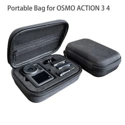 mini carrying case bag for dji osmo action 3 and action 4 camera