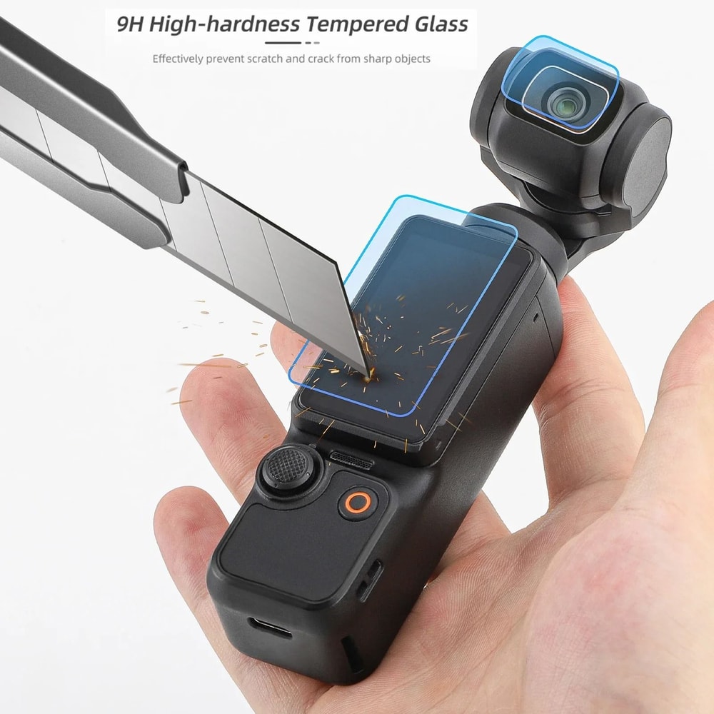 Tempered Glass Screen And Lens Protector Set For DJI Osmo Pocket 3 3