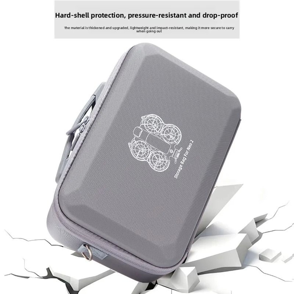Shockproof Shoulder Carrying Case For DJI Neo 2 With RC N3 And Battery Storage 2