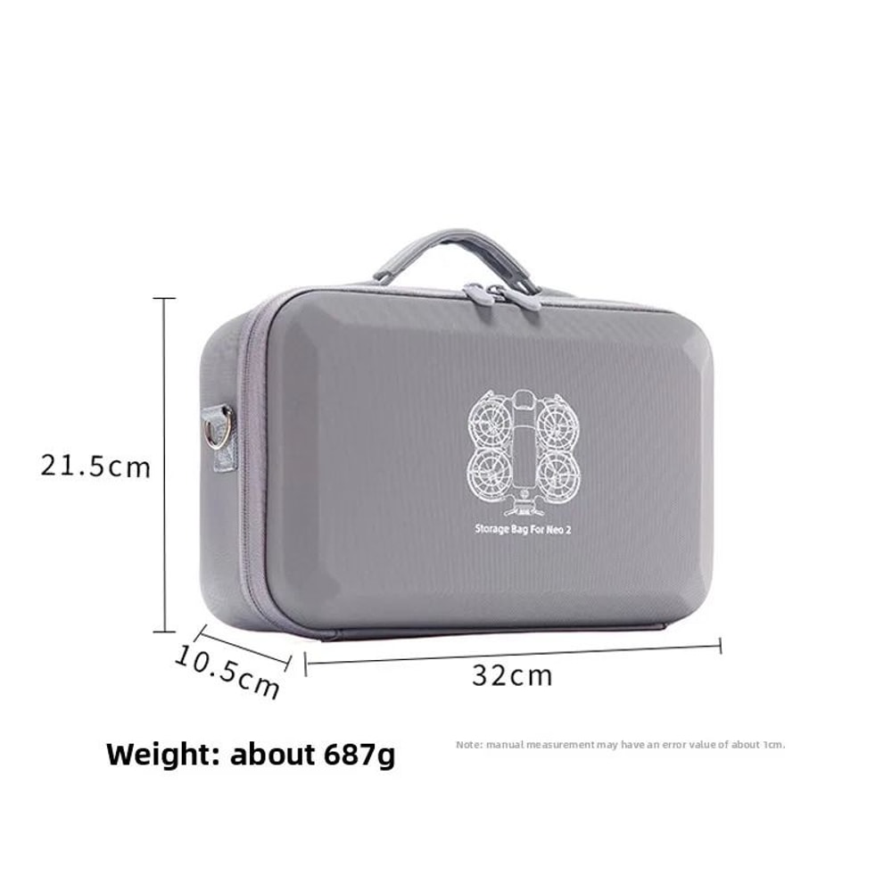 Shockproof Shoulder Carrying Case For DJI Neo 2 With RC N3 And Battery Storage 5