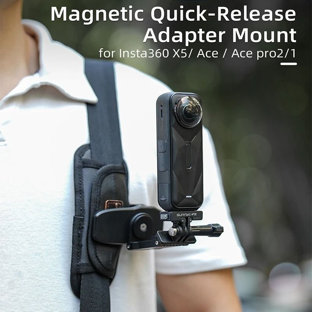 Magnetic Quick Release Base Mount For Insta360 X5 And Ace Pro Cameras 1