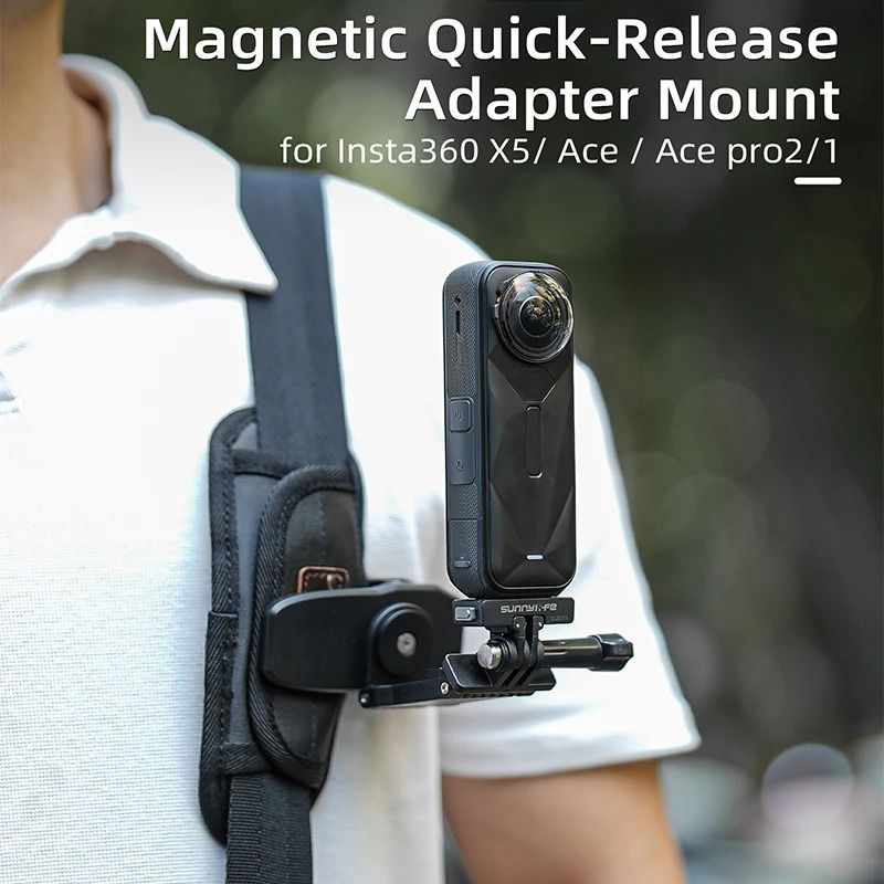 Magnetic Quick Release Base Mount For Insta360 X5 And Ace Pro Cameras 1