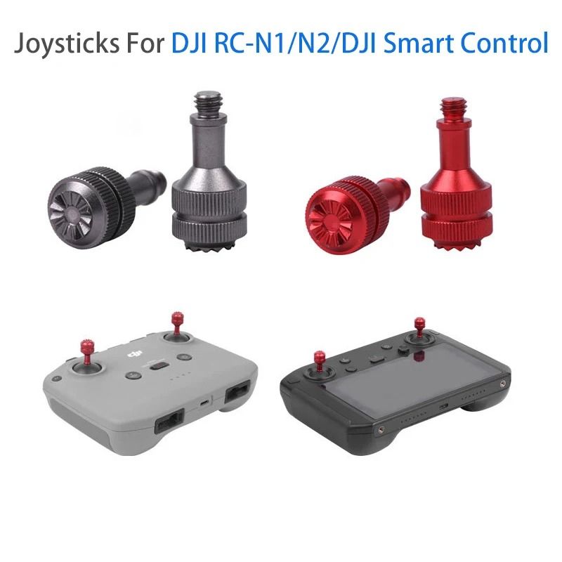 Aluminum Alloy Control Stick Joysticks For DJI RC N1 And RC N2 Controllers 0