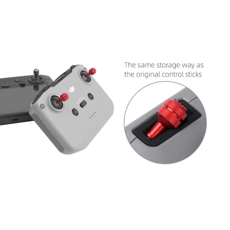 Aluminum Alloy Control Stick Joysticks For DJI RC N1 And RC N2 Controllers 1