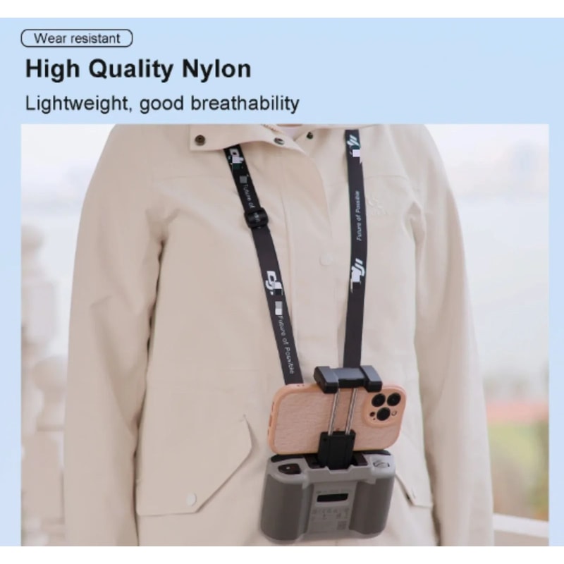 Adjustable Remote Controller Lanyard Neck Strap For DJI RC N1 N2 N3 Controllers 1