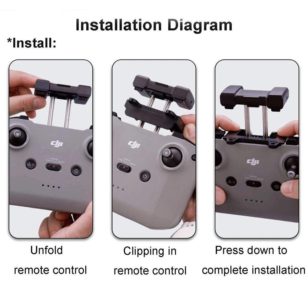 Adjustable Remote Controller Lanyard Neck Strap For DJI RC N1 N2 N3 Controllers 3