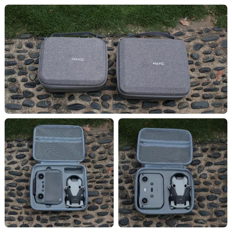 Portable Shoulder Storage Bag Carrying Case For DJI Mini 4 Pro Drone And RC Controllers 5