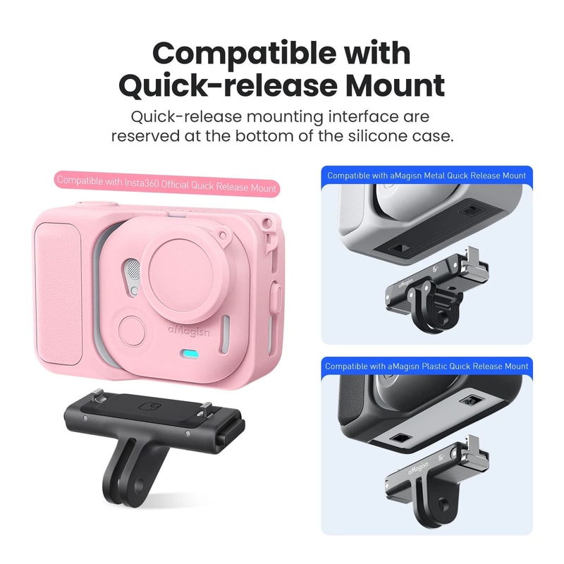 Silicone Protective Camera Case For Insta360 GO Ultra 2