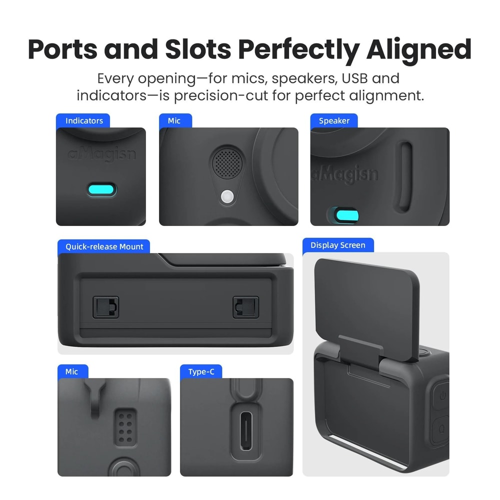 Silicone Protective Camera Case For Insta360 GO Ultra 3