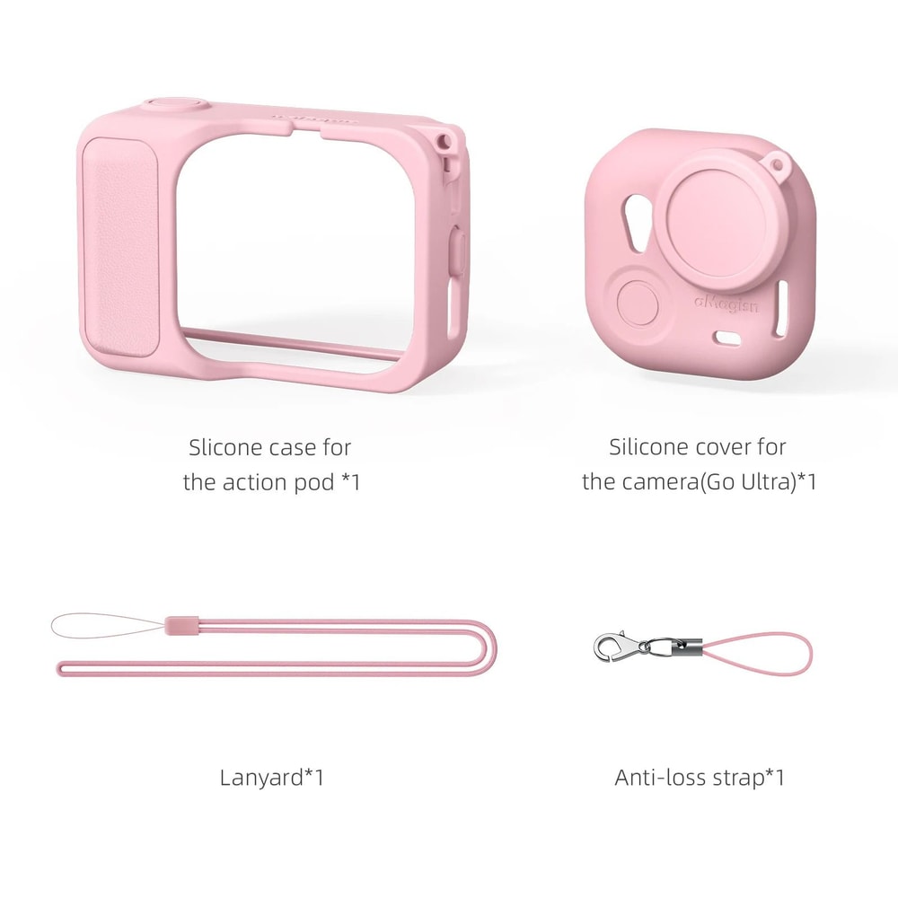 Silicone Protective Camera Case For Insta360 GO Ultra 8