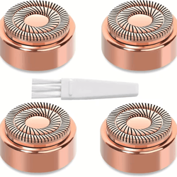 flawless hair remover replacement heads, smooth skin | 4-pack