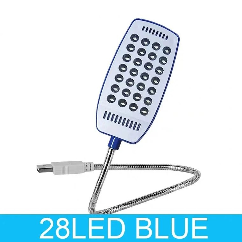 USB LED Book Light With Flexible Neck And Eye Protection 6