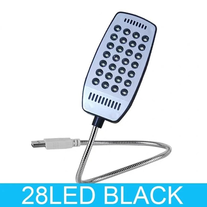 USB LED Book Light With Flexible Neck And Eye Protection 7