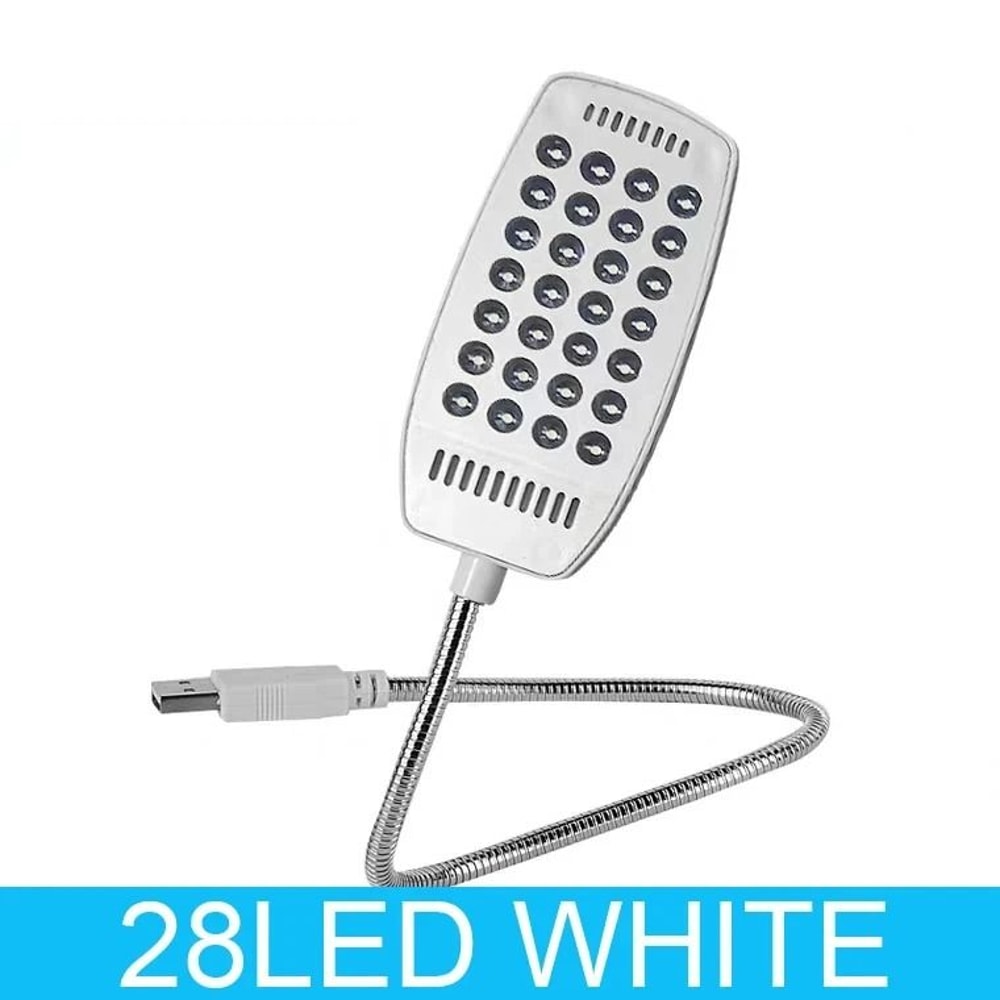 USB LED Book Light With Flexible Neck And Eye Protection 8