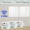 RF 433MHz Wireless Light Switch Receiver And Wall Panel Controller 7
