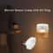Mini LED Motion Sensor Night Light Plug In With Warm White Glow 0