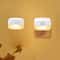 Mini LED Motion Sensor Night Light Plug In With Warm White Glow 1