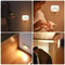 Mini LED Motion Sensor Night Light Plug In With Warm White Glow 3