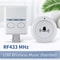 USB Wireless Doorbell With Remote Control And 30 Melody Options 0