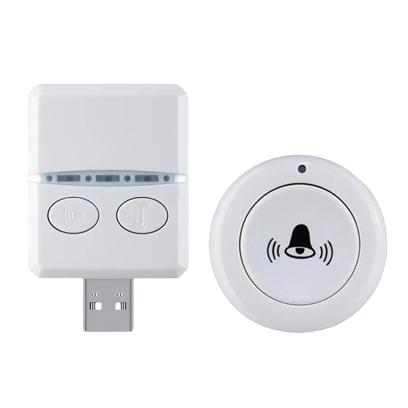 USB Wireless Doorbell With Remote Control And 30 Melody Options 6