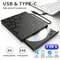 7 In 1 USB Type C External DVD CD Burner And Card Reader Drive 1