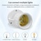 Smart PIR Motion Sensor E27 Bulb Socket Auto On Off Light Switch 5