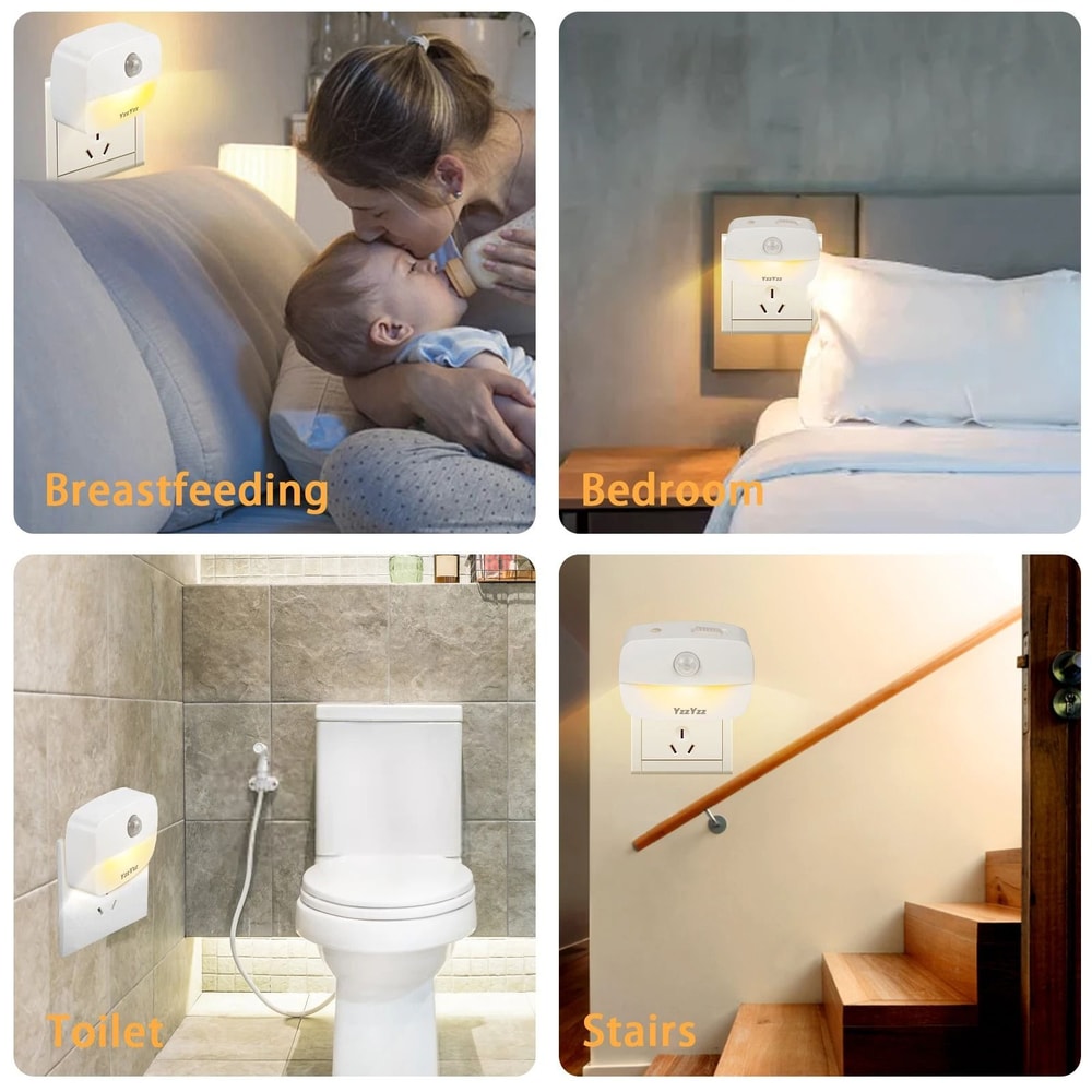 Mini LED Night Light With PIR Motion Sensor For Bedroom And Hallway 4