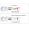 Dual Pack Smart PIR Motion Sensor Light Switch Auto On Off Detector 2