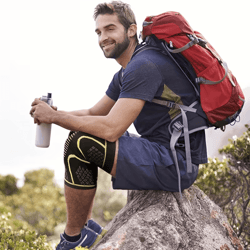 copper knee brace for arthritis pain relief & joint stability – sports recovery