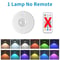 Rechargeable RGB LED Spotlight Wireless Remote Cabinet Light 6