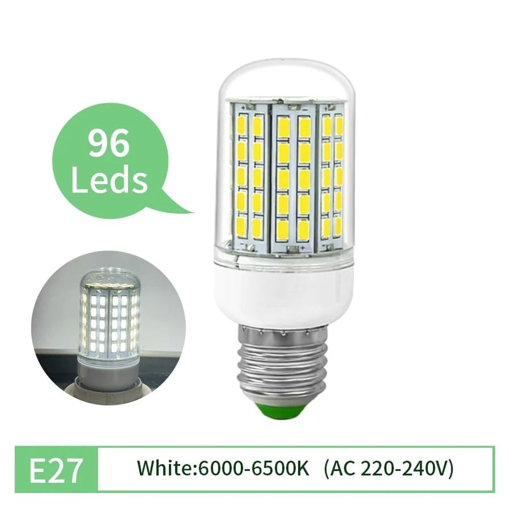 LED Corn Bulb E27 E14 High Brightness Energy Saving Light For Ceiling Chandeliers And Home Lighting 10